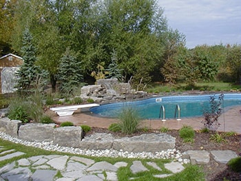 naturalized landscaping